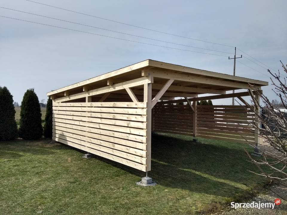 Wiata Jednospadowa 5x5m Producent Dostępne inne Dom i Ogród Smolice sprzedam