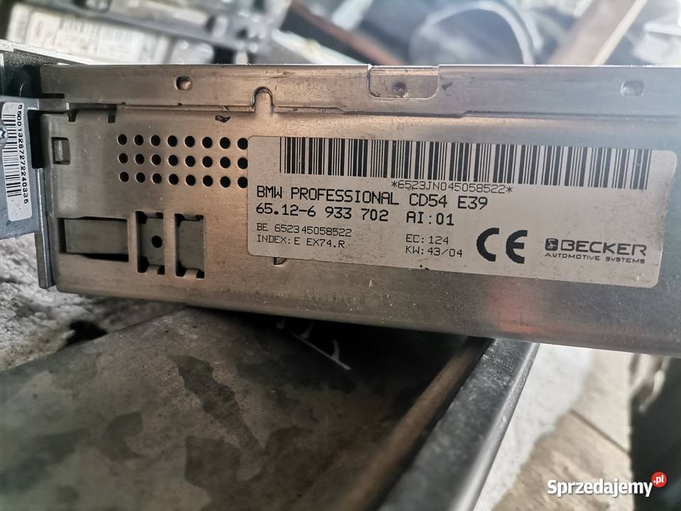 Radio Fabryczne CD Bmw E39 5 lubelskie Wisznice