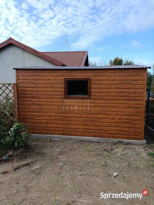 Schowek Domek Ogrodowy 4x3m Drzwi okno jasny Włocławek sprzedam
