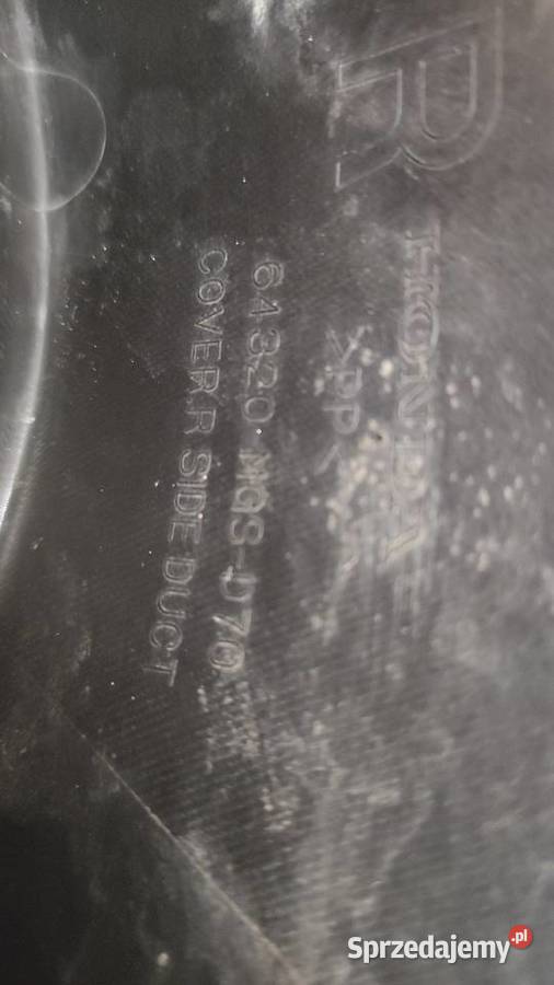 Osłona boczna wypełnienie owiewka Honda NC 700 Księżyno