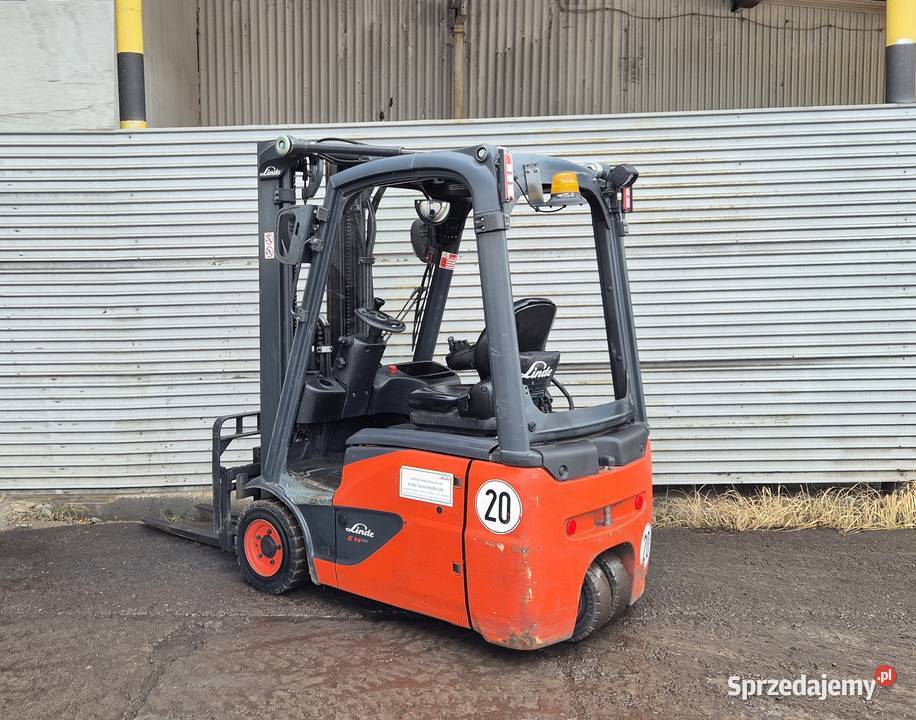 Linde E14 TRIPLEX 2019r 2000 mtg wózek widłowy Wózki widłowe śląskie Rybnik