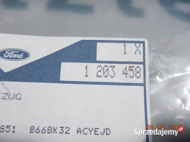 SIEDZENIE OPARCIE FOTELA FORD KA 9608 TYŁ LEWY