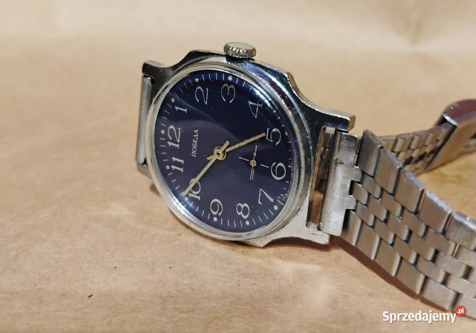 Zegarek Męski Pobieda 15 JEWELS 2602 ciemno Opole