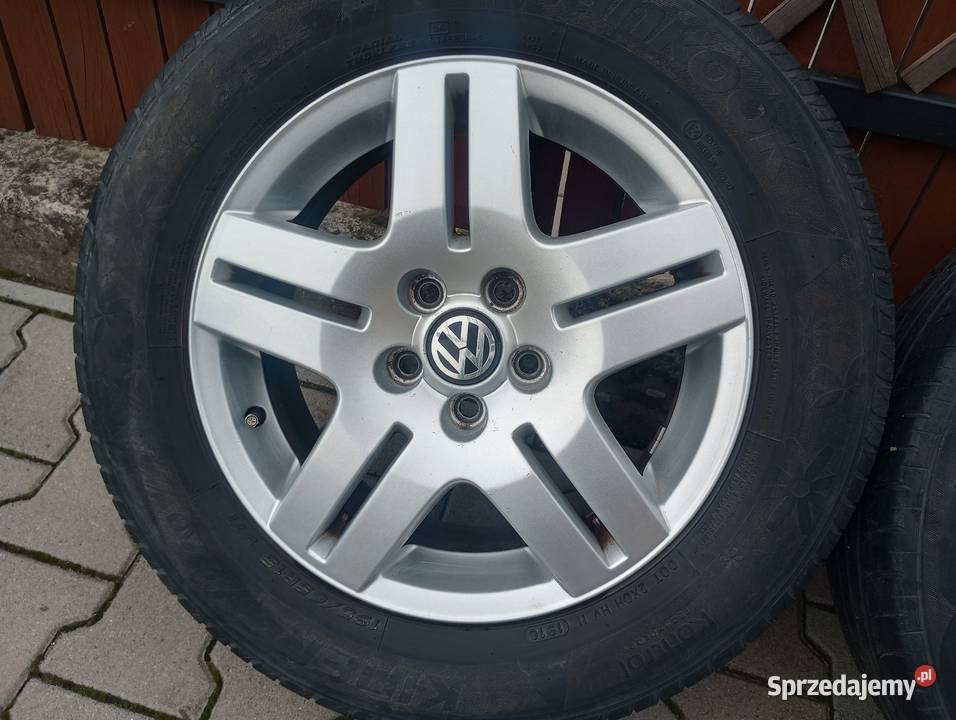 Alufelgi 15 5x100 6j et38 Oryginalne Volkswagen Włocławek sprzedam