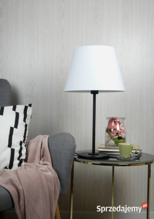 Lampa biurkowa KONGA BLACK podstawa metalowa