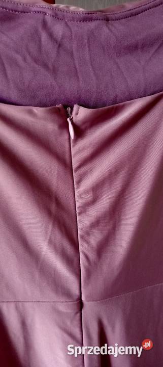 Sukienka długa na ramiączkach Kowalec