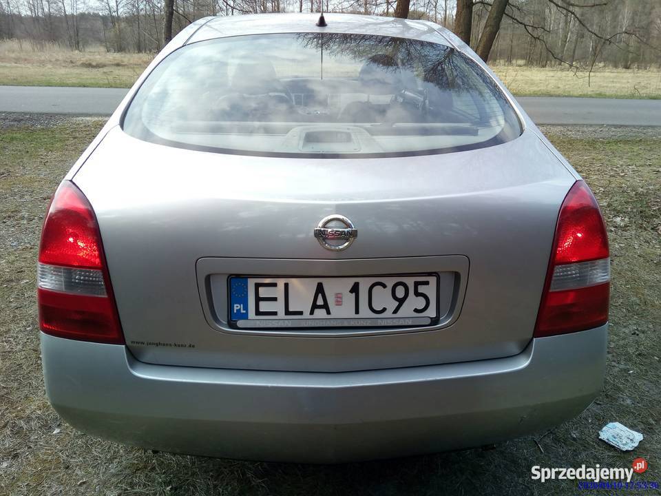 Nissan Primera 18 LPG kamera grzane fotele manualna Zelów