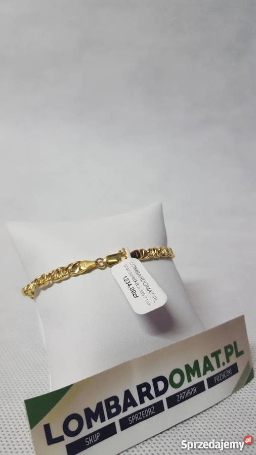 LOMBARDOMAT Złota bransoletka p585 620g 21 Olecko