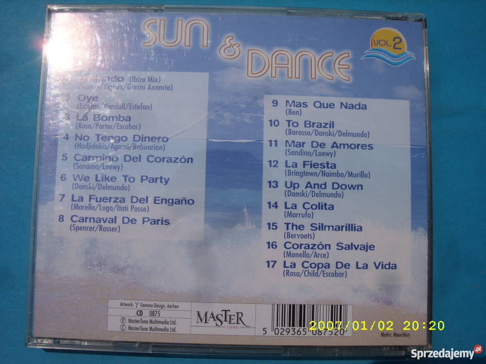 Dance CD SUN DANCE VOL 2 Wołów