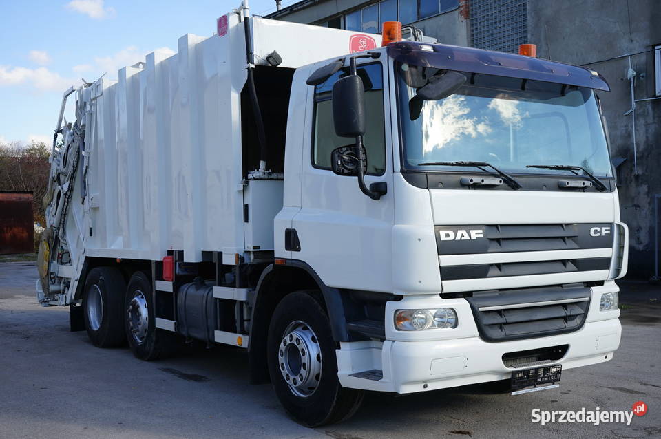 Daf CF 75250 śmieciarka MOL VDK PUSHER 20m3 EURO Nowiny sprzedam