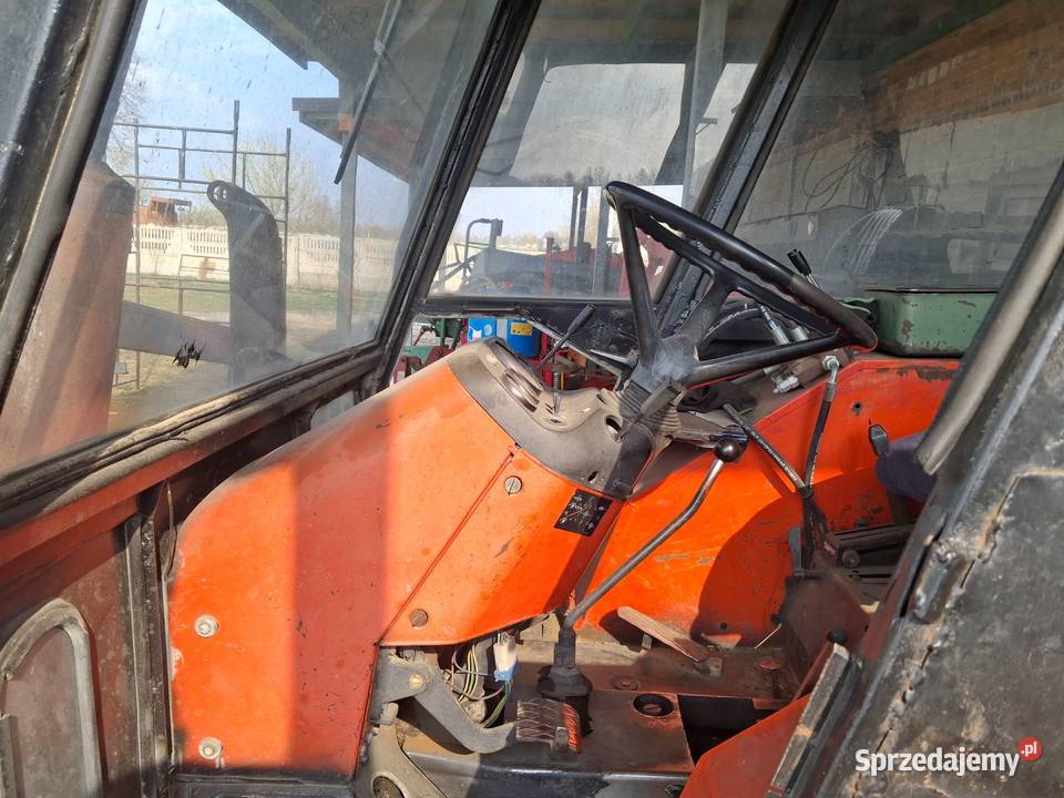 Zetor 5011 z turem Aleksandrów Łódzki