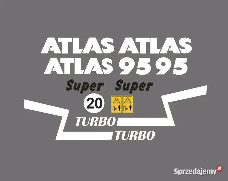 Naklejki naklejka oklejenie ATLAS AR 95 Janików