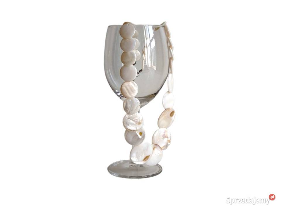 7440 KremowoBeżowe Pastylki z Masy Perłowej