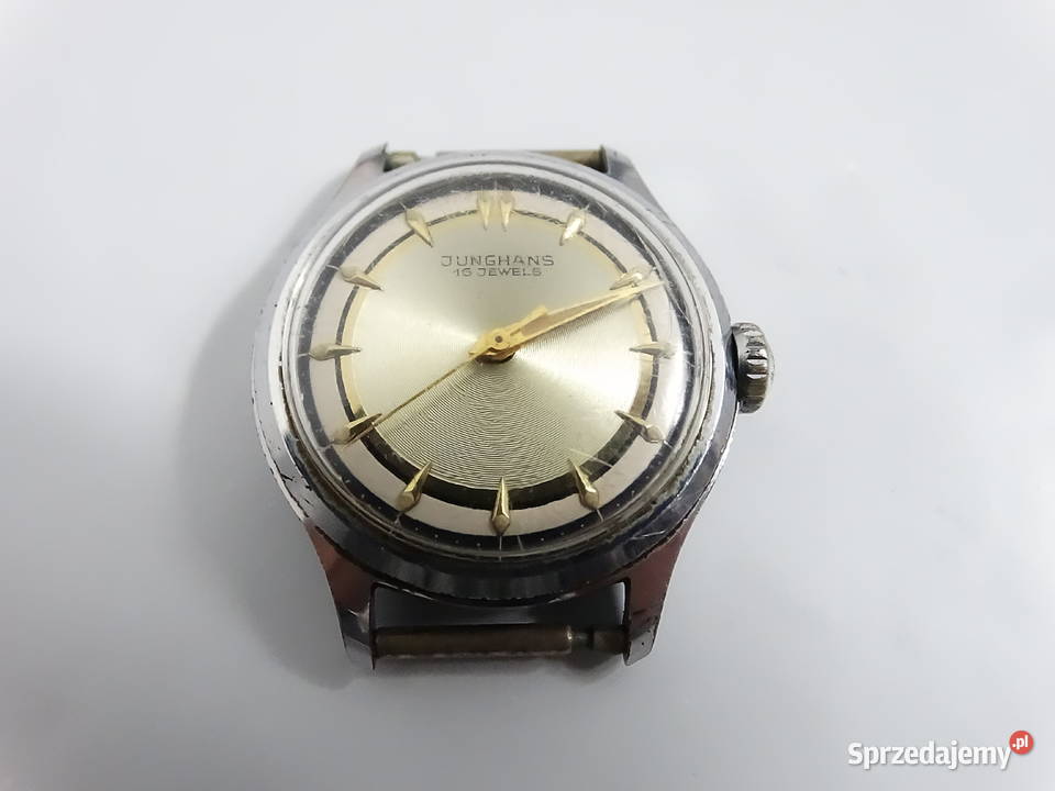 Vintage JUNGHANS 16 Jewels Klasyk lat 5060 lubelskie Biłgoraj sprzedam