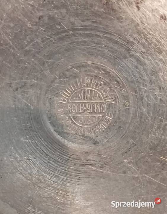 Stare GARNUSZKI posrebrzane platery jest Lublin