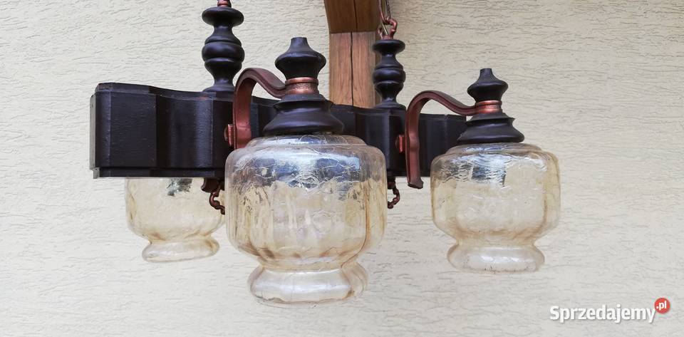 Żyrandol stylowy lampa sufitowa zwis oświetlenie Garwolin