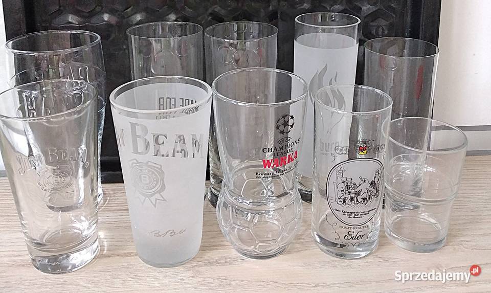 szklanki z PRLu małopolskie Bukowno