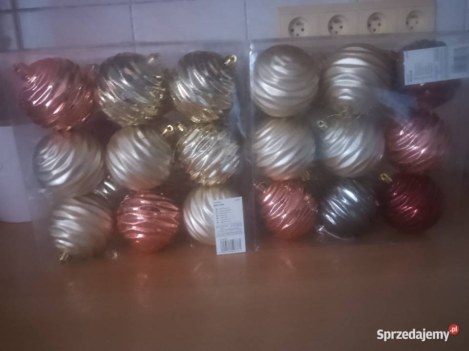 Sprzedam bombki choinkowe zestaw Mosina