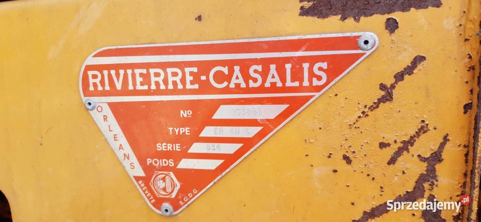 Prasa kostkująca Rivierre Casalis Iwkowa