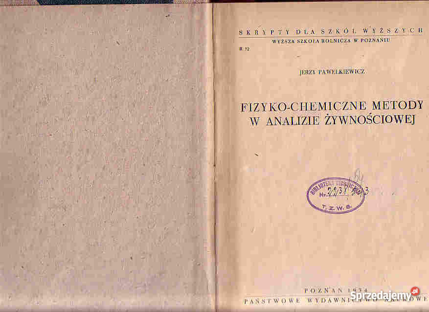 2141 FIZYKOCHEMICZNE METODY WANALIZIE ŻYWNOŚCIOW Czyrna