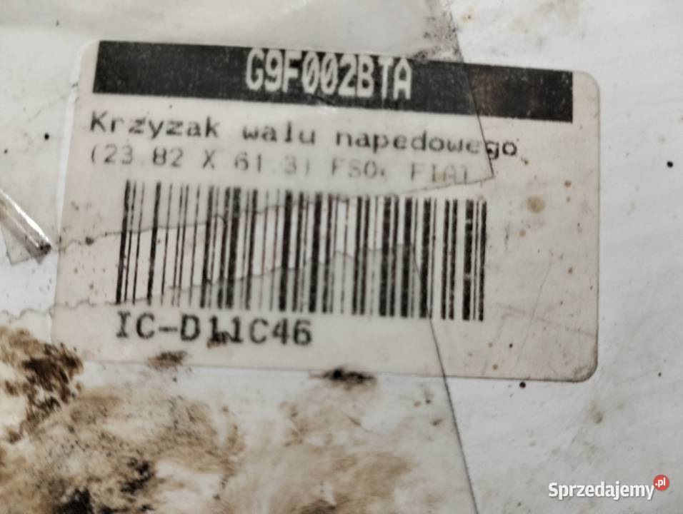 Krzyżaki Wału Napędowego 2382x613 Nowe Z