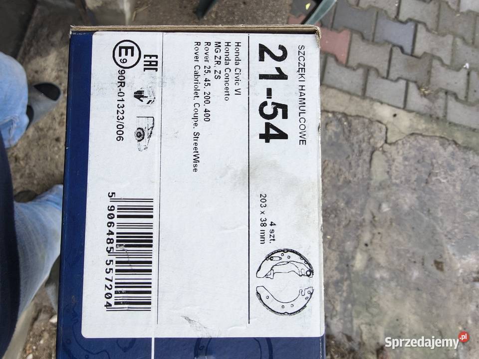 Nowe szczęki hamulcowe rover honda mg Łagiewniki