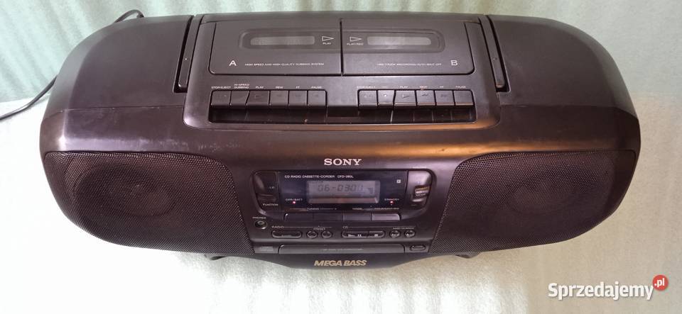 Radiomagnetofon z CD Sony Zielona Góra sprzedam