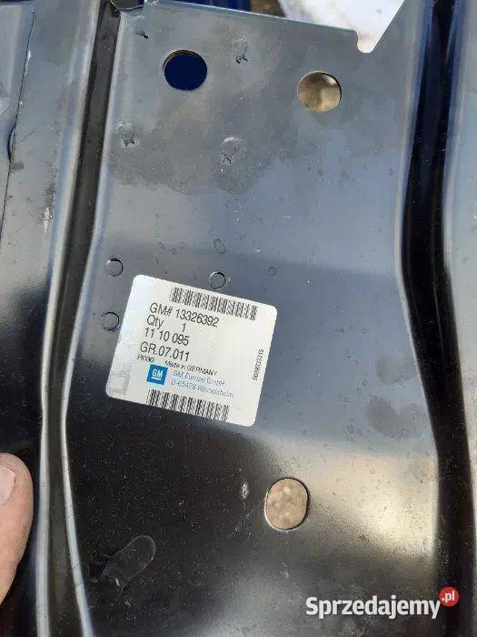podłużnica prawa OPEL INSIGNIA A Strefa zgniotu