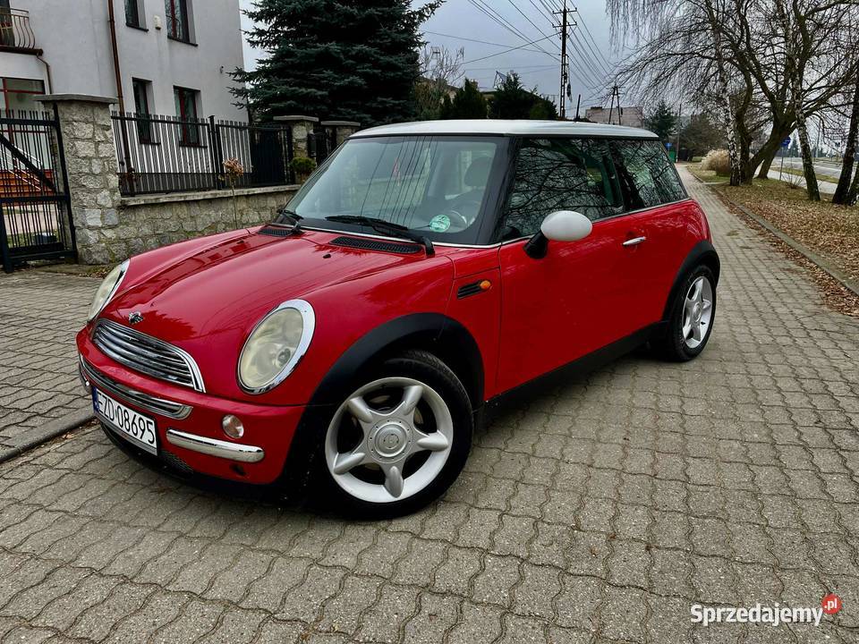 ŚlicznyZadbanyMiniCooperR5016Benz150Prz2003 r Rok produkcji 2003 łódzkie Zduńska Wola