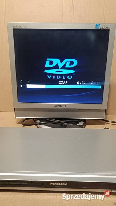 PANASONIC DVDS33 odtwarzacz bez pilota wielkopolskie