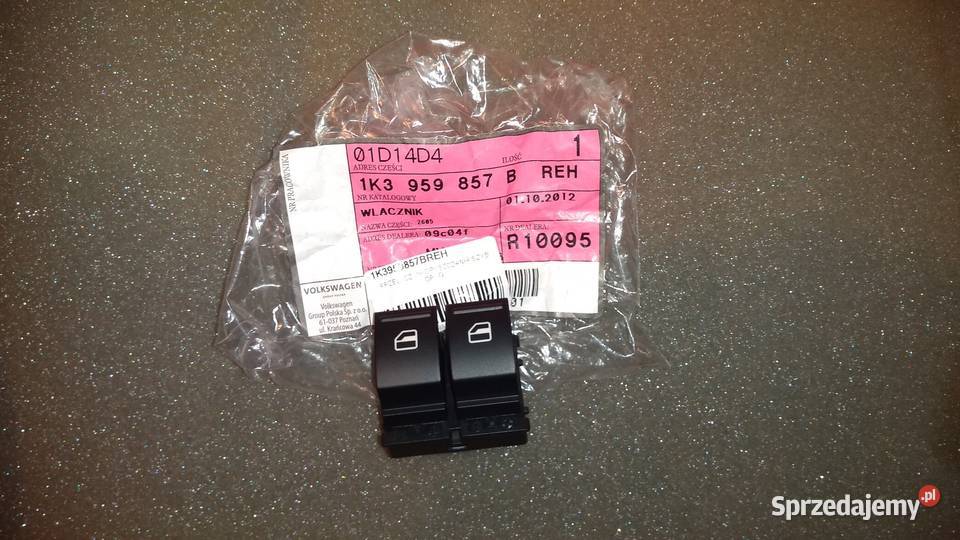 Wyłącznik szyb lewy Volkswagen Polo V 2009 Krotoszyn