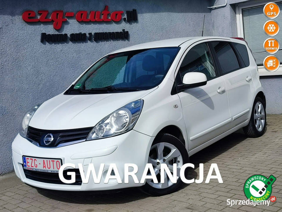 Nissan Note nawigacja kamera bezwypadkowy Gwarancja I (2005…