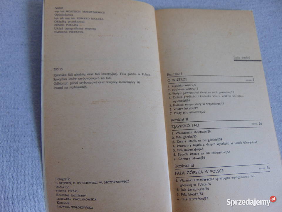 Szkolenie szybowcowe Loty falowe komplet map W Lublin