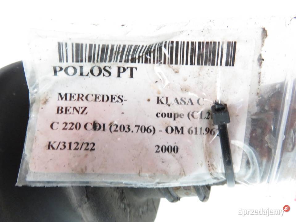 PÓŁOŚ PRAWA TYLNA MERCEDES C CL203 22 CDI małopolskie