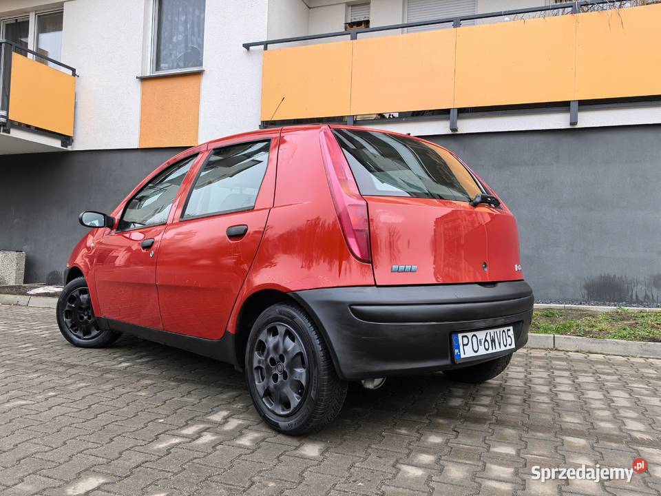 Fiat Punto 12 WspomaganieCITY 5 Drzwi Opony lakier metallic Poznań