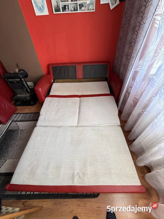 Skórzana sofa i fotel Żyrardów