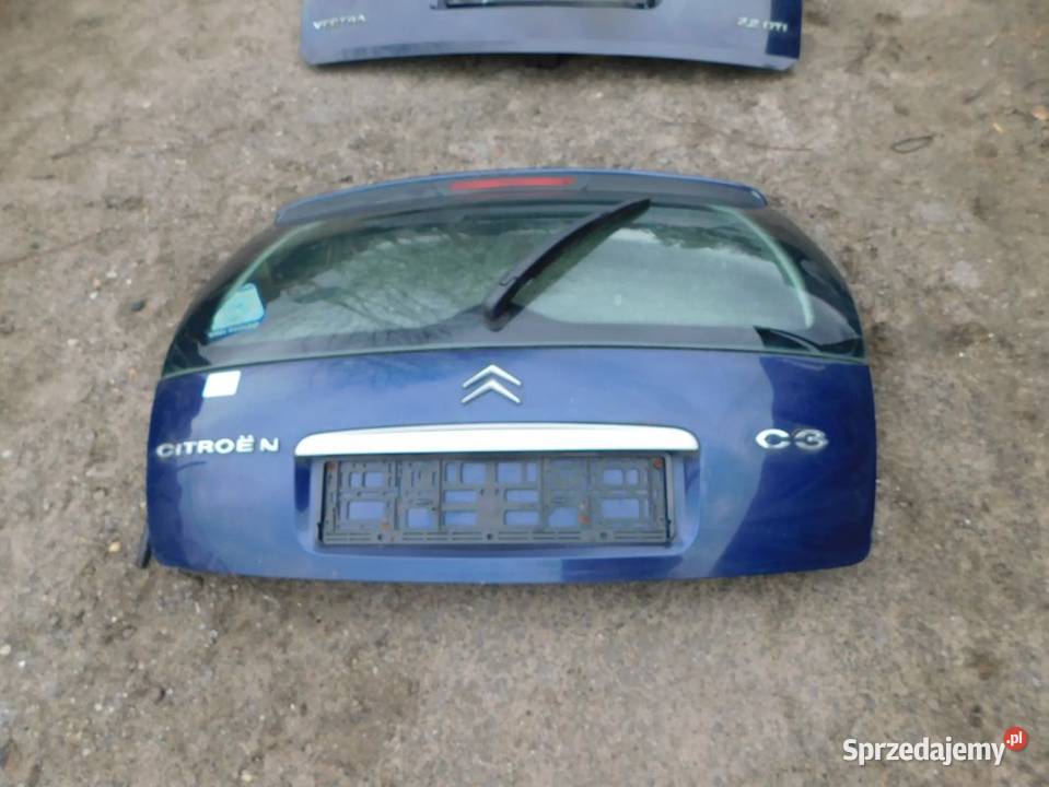 citroen C3 klapa kolor EGE 30624 WYSYŁKA Pozostałe Żory