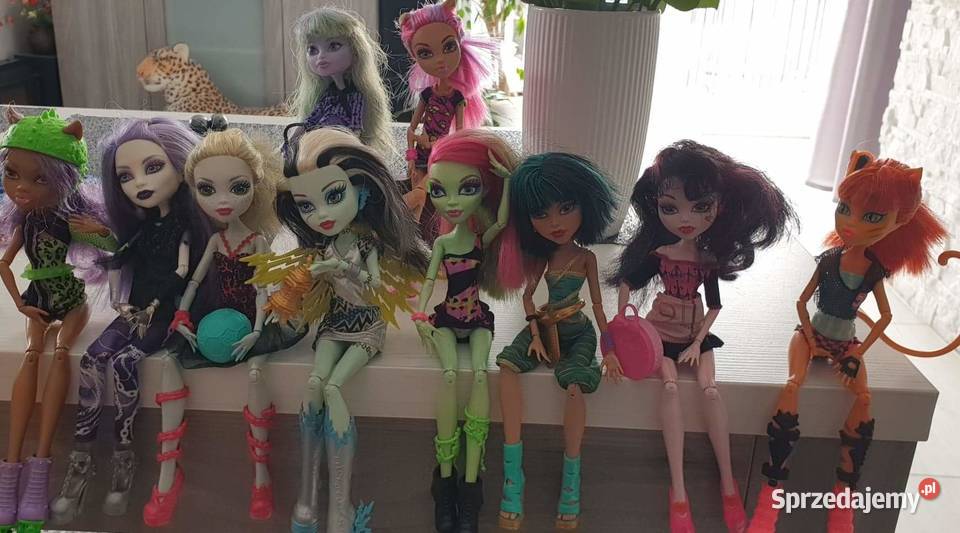 10 oryginalnych lalek Monster High Nowa Sól