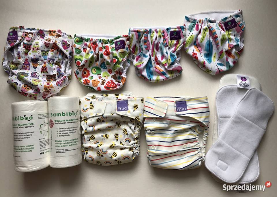 Nowe pieluszki wielorazowe mio milovia Zdrowie i  pielęgnacja Opole sprzedam