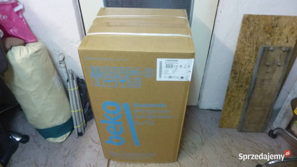 Lodówkachłodziarka BEKO LS9052WN nieużywana nowa 85cm Łódź