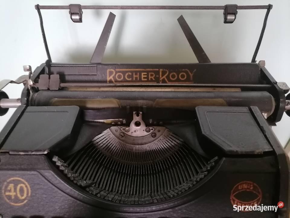 Stara maszyna do pisania ART DECO Antyki, Sztuka, Kolekcje Kraków sprzedam