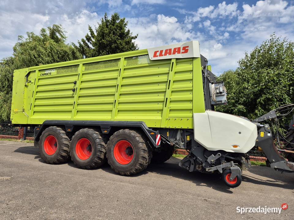 Claas Cargos 8500 przyczepa samozbierająca walce Przedecz