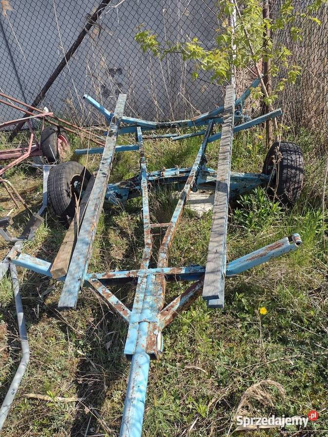 Sprzedam przyczepy podlodziowe portowe Zegrze Południowe sprzedam