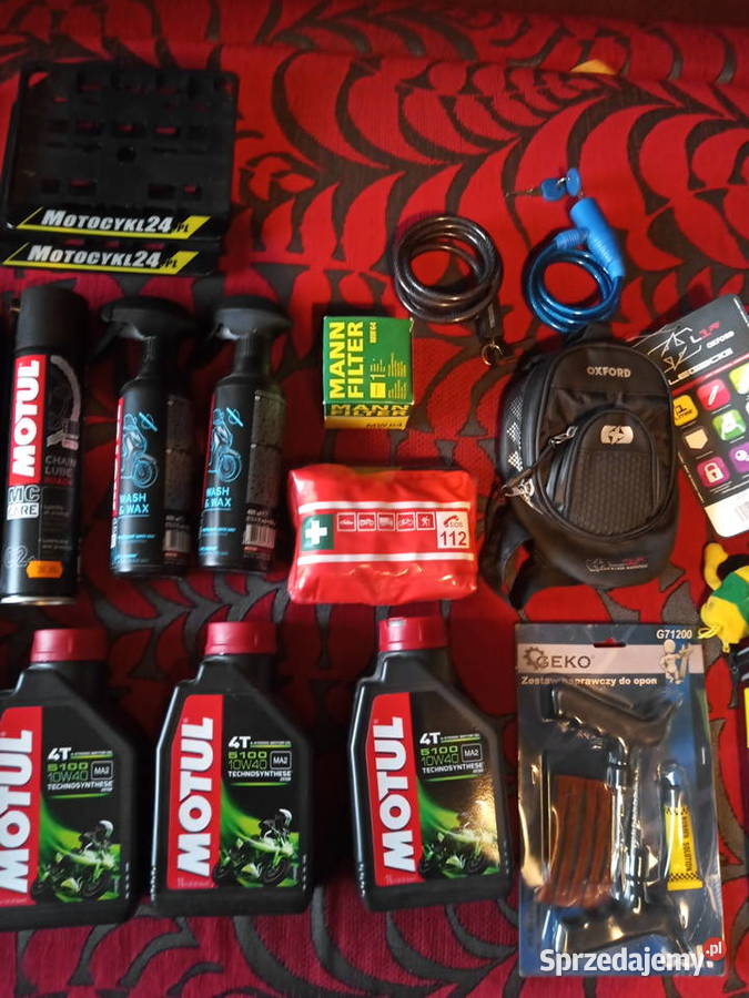 Akcesoria motocyklowe różne łódzkie