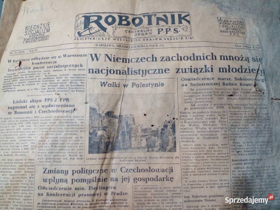 ROBOTNIK PPS 14 marca 1948