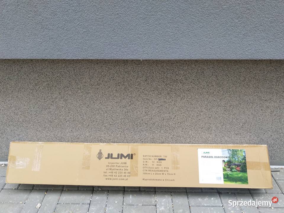NAJTANIEJ Parasol Ogrodowy BEŻ Wiszący Stojący beżowy Meble ogrodowe Zabrze