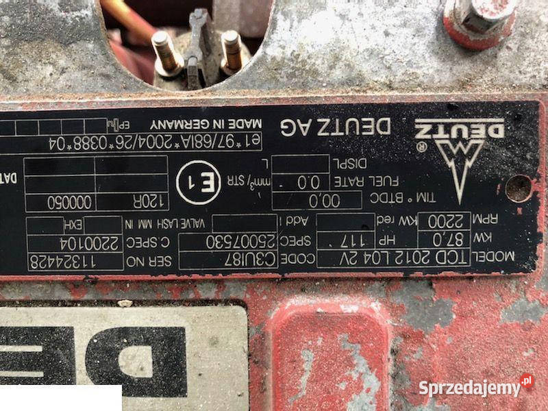 Deutz TCD 2012 L04 2V Głowica Jastrzębniki