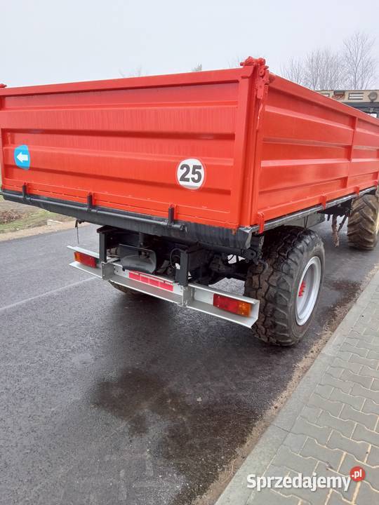 Przyczepa rolnicza wywrotka 5 ton nieuszkodzony