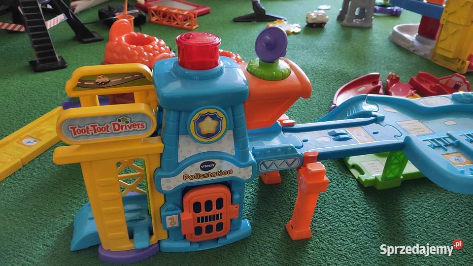 Vtech mega zestaw tory policja parking itp Rzeszów
