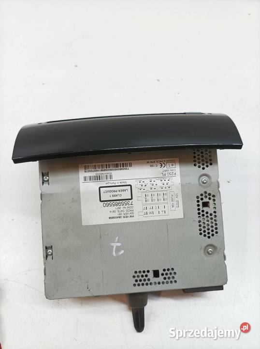 RADIO 7355985560 Fiat Ducato III 2007